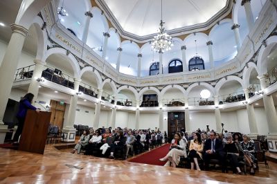 “Últimos acontecimientos en Palestina: realidad y el rol de la Comunidad Internacional” fue el nombre de la charla. 